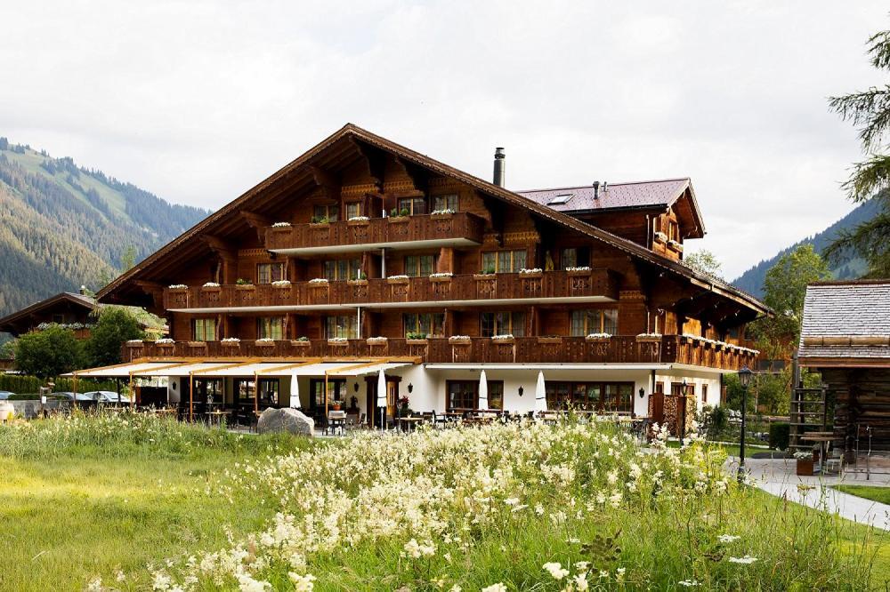 Hotel Alpenland グスタード エクステリア 写真
